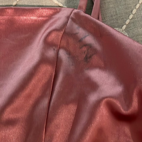 silk pink homecoming dress size small - Picture 5 of 5